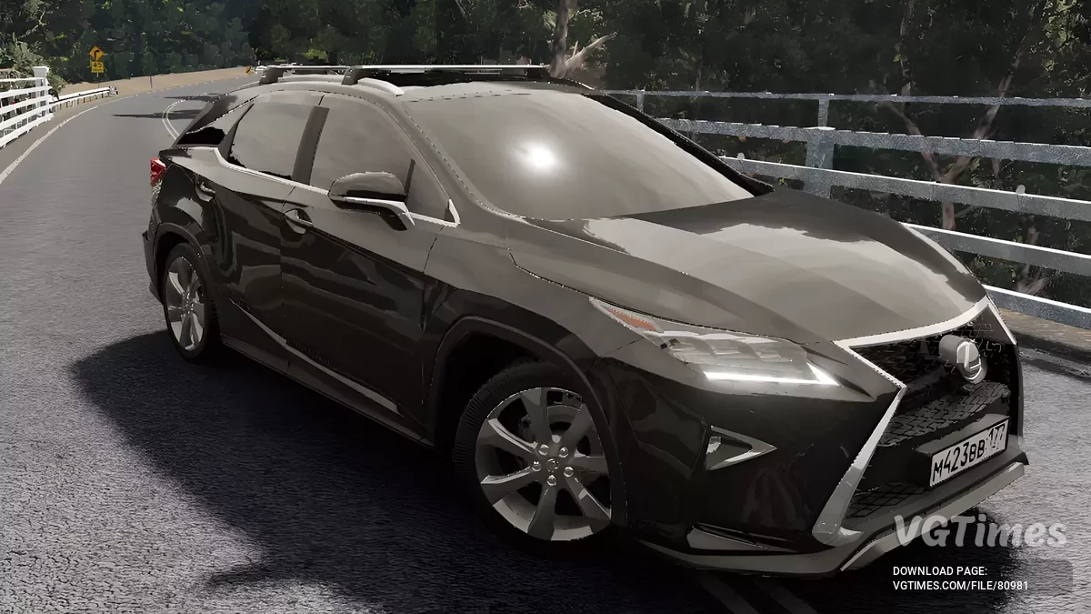 BeamNG.drive — Lexus RX (RX350, 200T, 300)