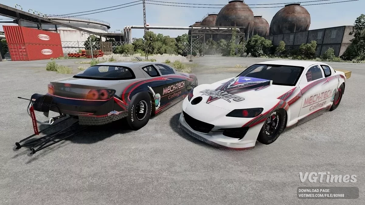 BeamNG.drive — Mazda RX-8 Promod 13-B Rotary v1.1.1 (0.34.x)