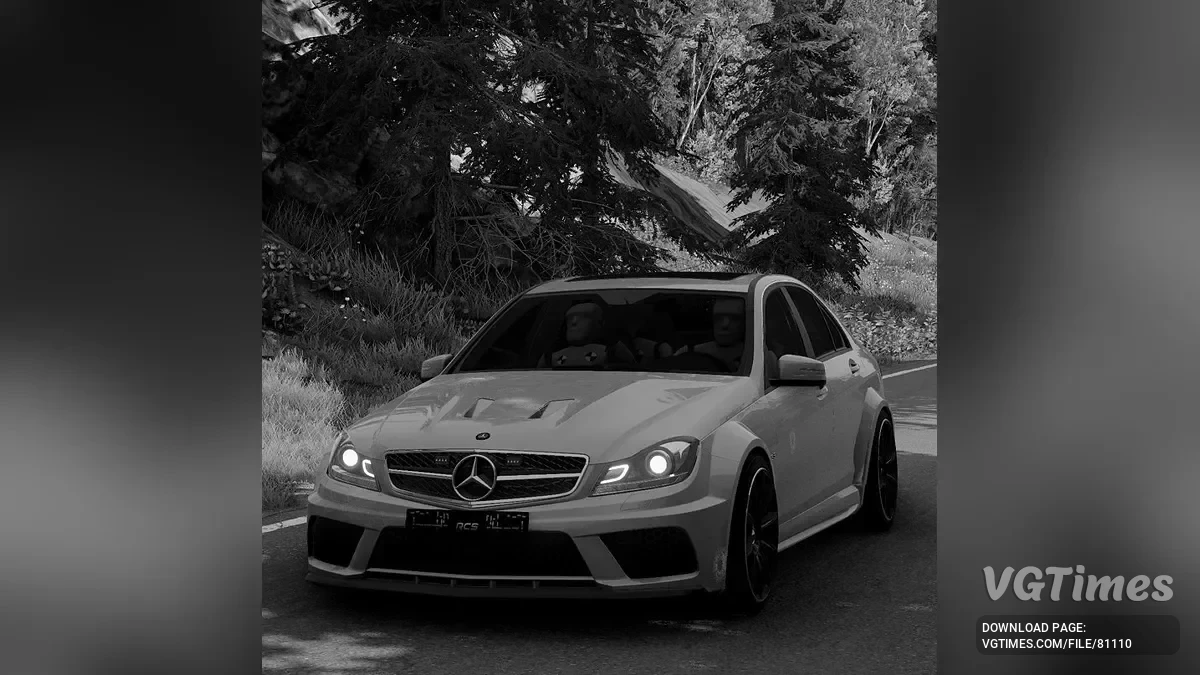 BeamNG.drive — Mercedes-Benz C63 (W204)