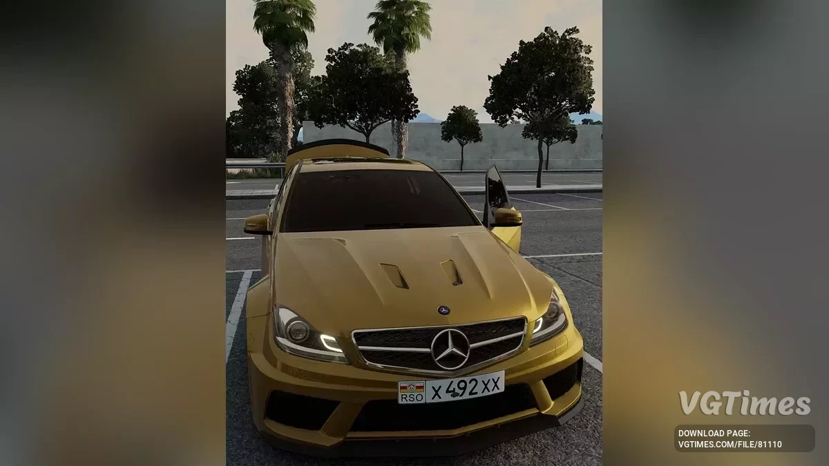 BeamNG.drive — Mercedes-Benz C63 (W204)