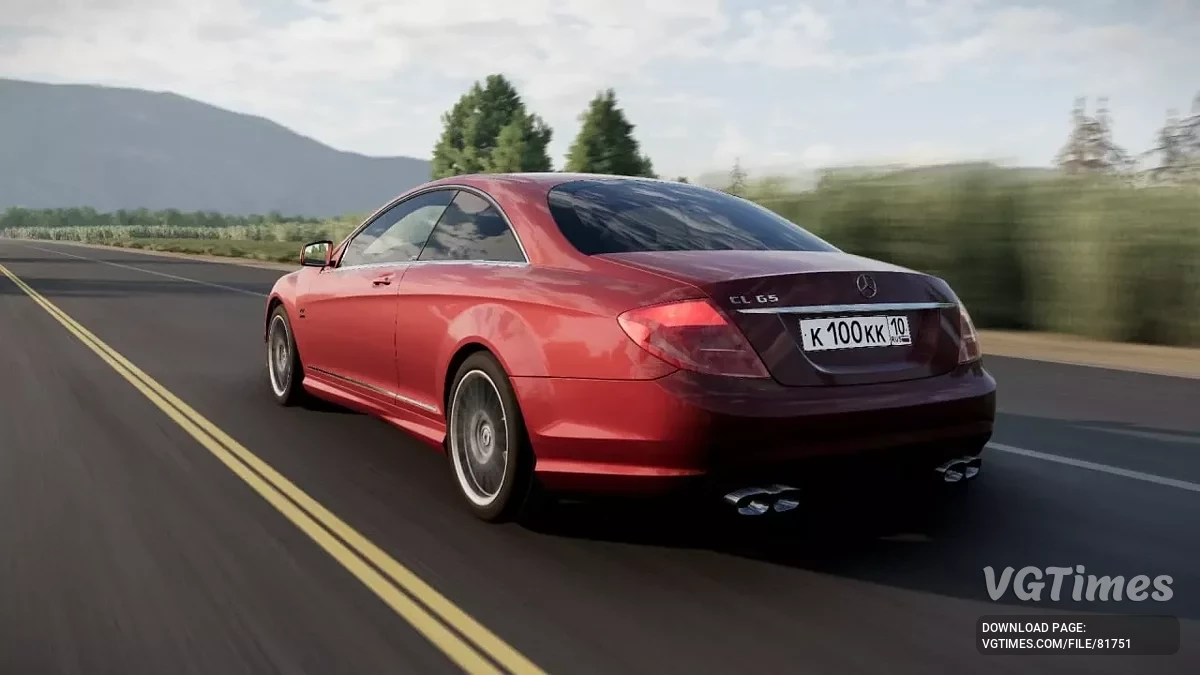 BeamNG.drive — Mercedes Benz CL65 AMG (0.34.x)
