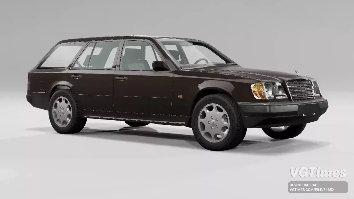 BeamNG.drive — Mercedes-Benz E-Class (S124) v1.0 (0.34.x)