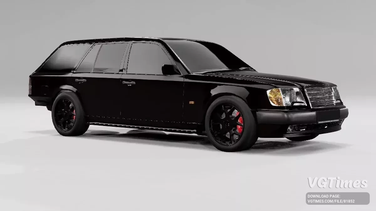 BeamNG.drive — Mercedes-Benz E-Class (S124) v1.0 (0.34.x)