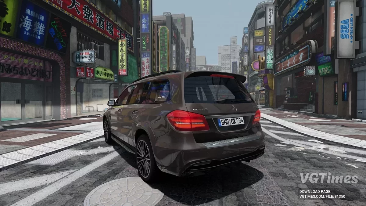BeamNG.drive — Mercedes-Benz GLS (X166) v1.0 (0.34.x)