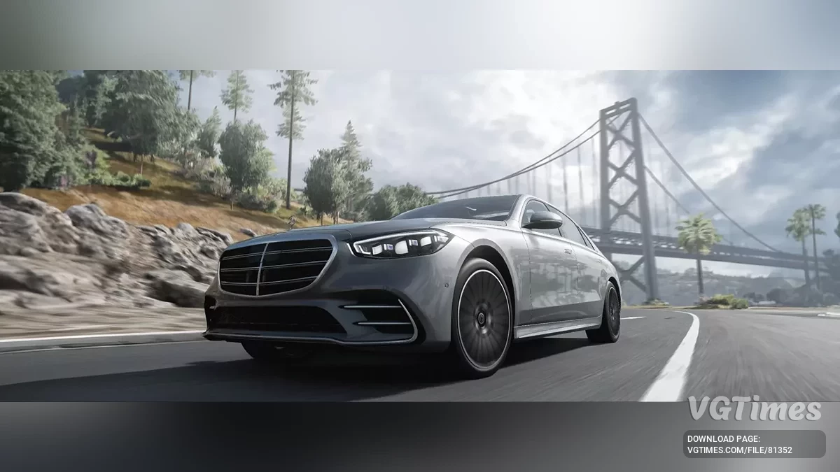 BeamNG.drive — Pakiet Mercedes-Benz S-Class W223 (0.34.x)