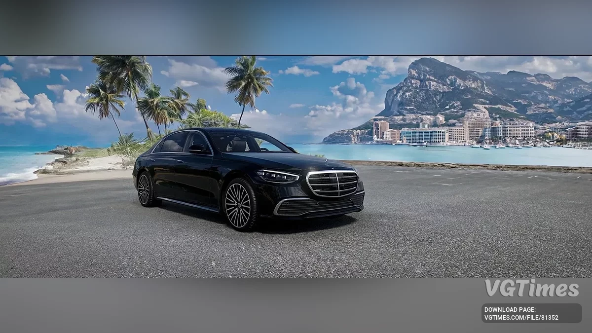 BeamNG.drive — Pakiet Mercedes-Benz S-Class W223 (0.34.x)