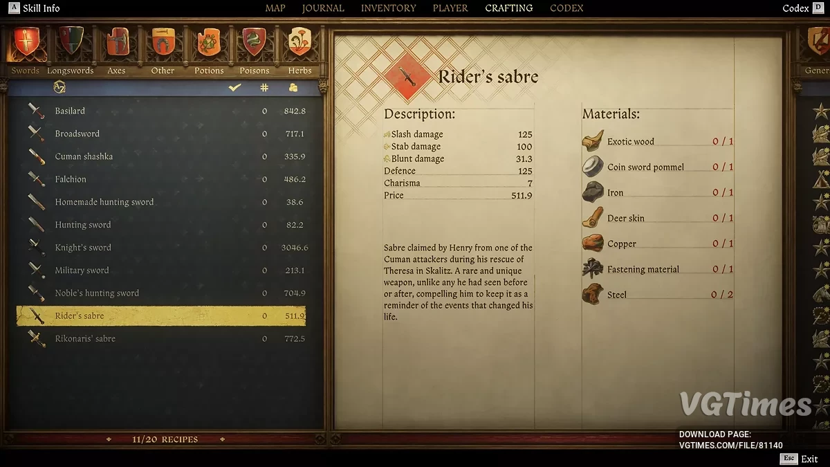 Kingdom Come: Deliverance 2 — Нова зброя та ескізи