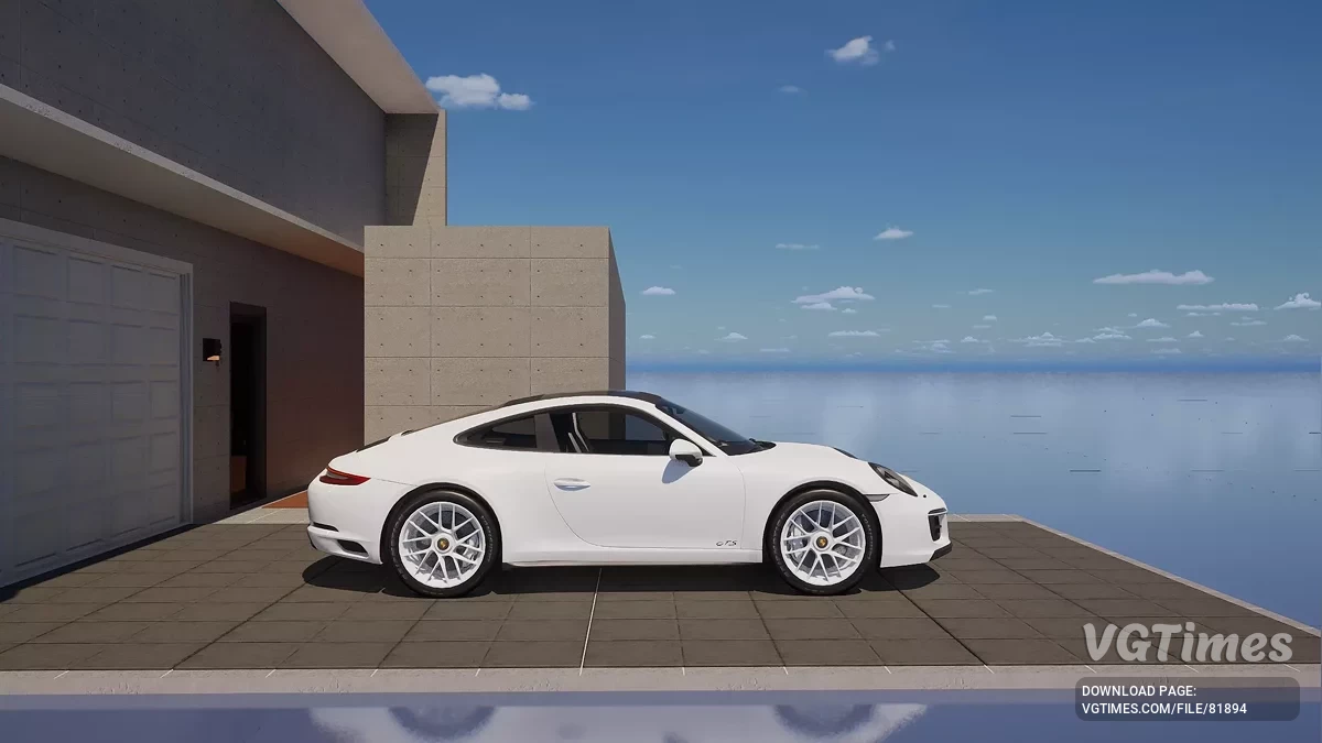inZOI — Porsche 911 GTS 2018 (декорація)