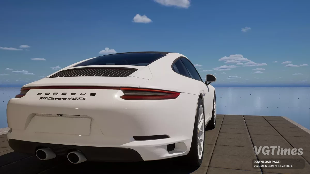 inZOI — Porsche 911 GTS 2018 (декорація)