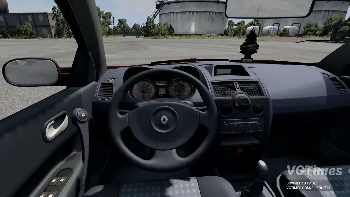 BeamNG.drive — Renault Megane 2 Sedan v1.0 (0.34.x)