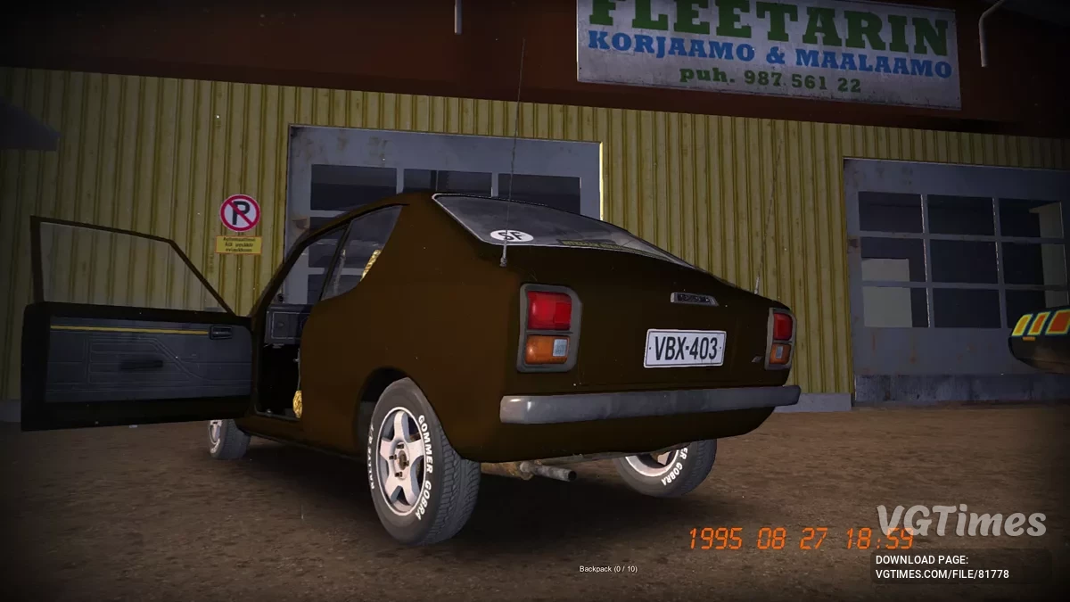 My Summer Car — Сюжет не пройден, техогляд пройден
