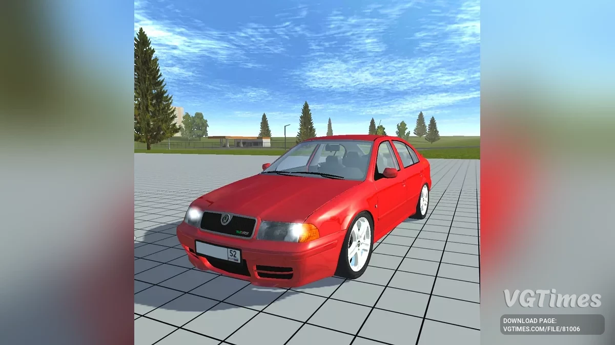 Simple Car Crash Physics Sim — Marcando Octavia RS MK1