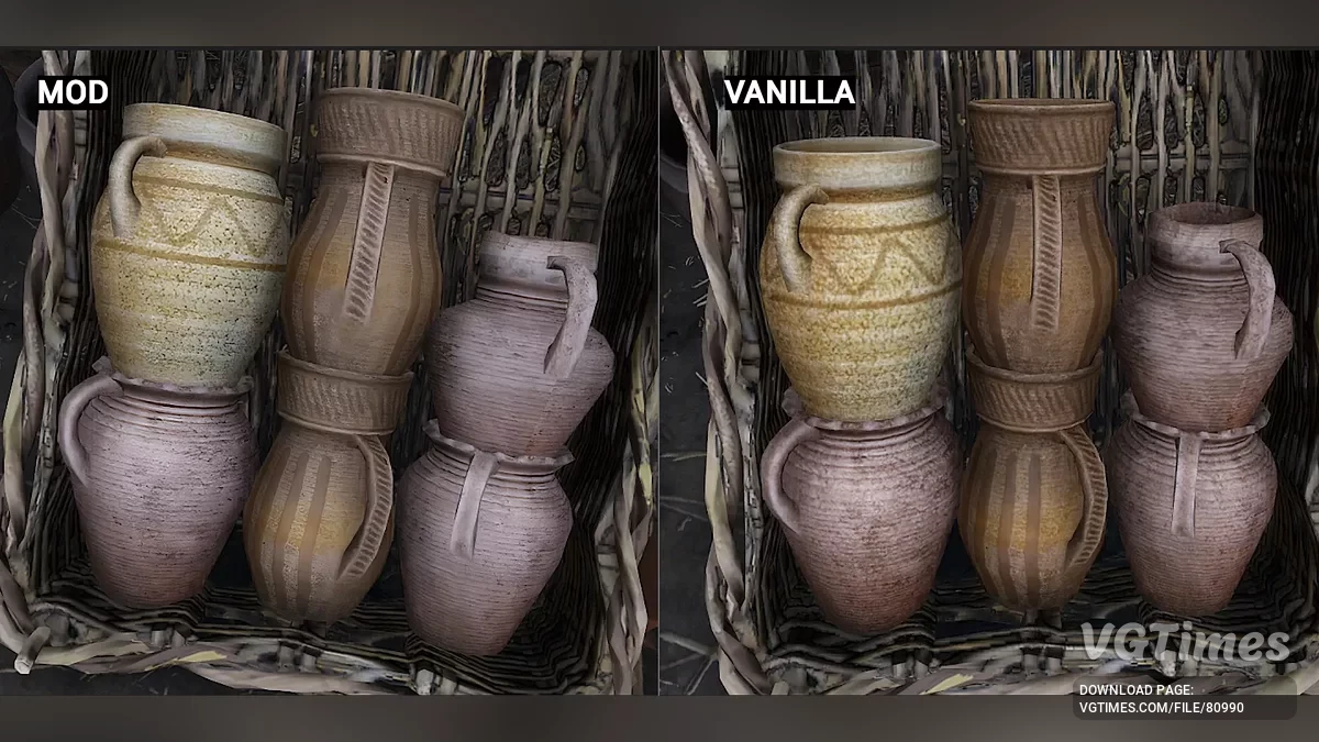 Kingdom Come: Deliverance 2 — Texturas Aprimoradas de Objetos do Dia a Dia (HD)
