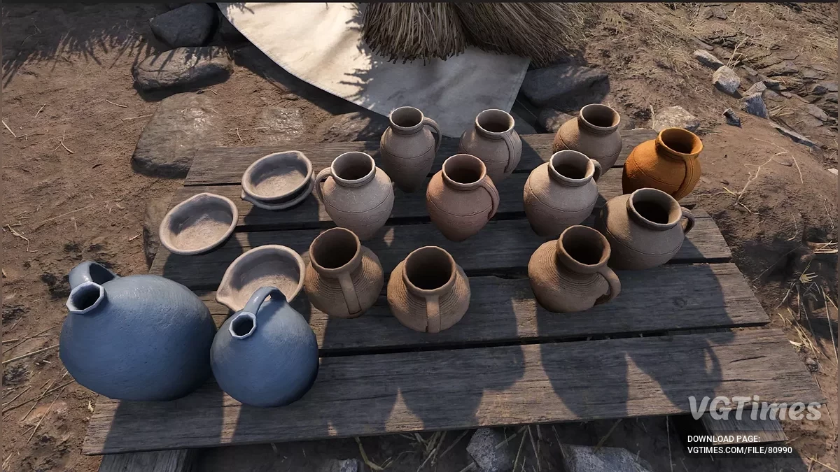 Kingdom Come: Deliverance 2 — Texturas Aprimoradas de Objetos do Dia a Dia (HD)