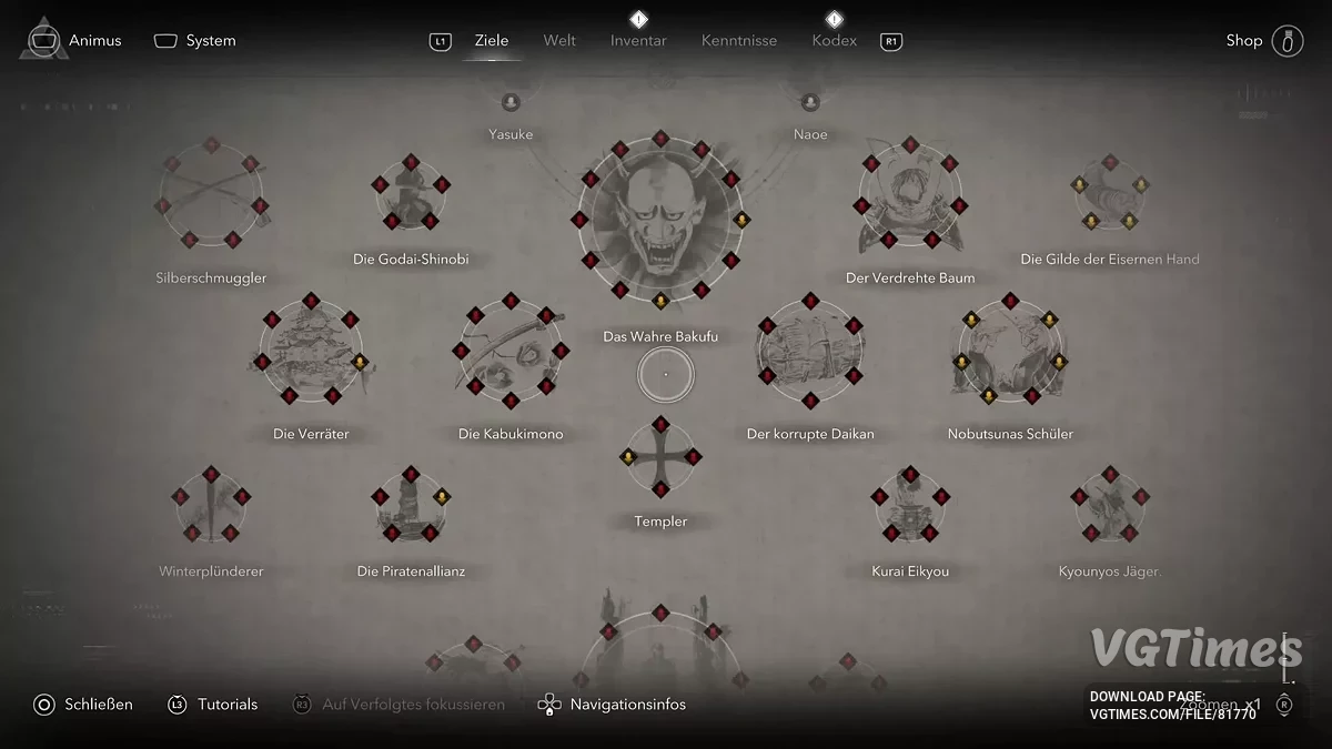 Assassin's Creed Shadows — Wszystko odblokowane