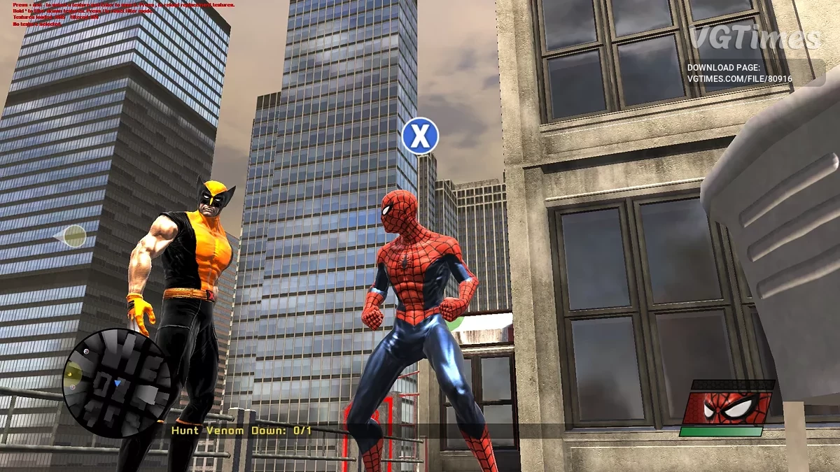 Spider-Man: Web of Shadows (2008) — Вулверін [Люди Ікс: Еволюція]