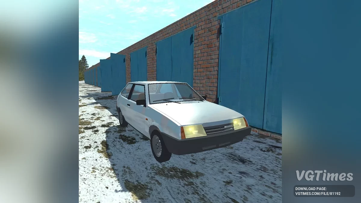 Simple Car Crash Physics Sim — Rusia de invierno