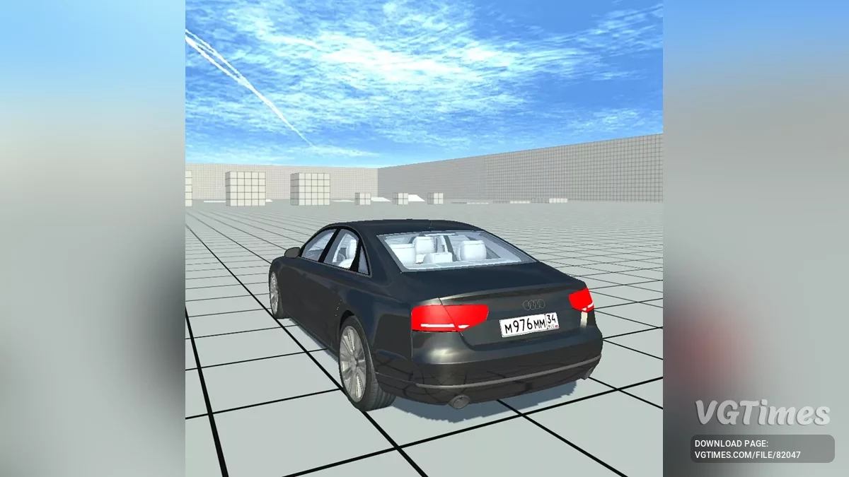 Not Simple Car Crash — AUDI A8 (2012)