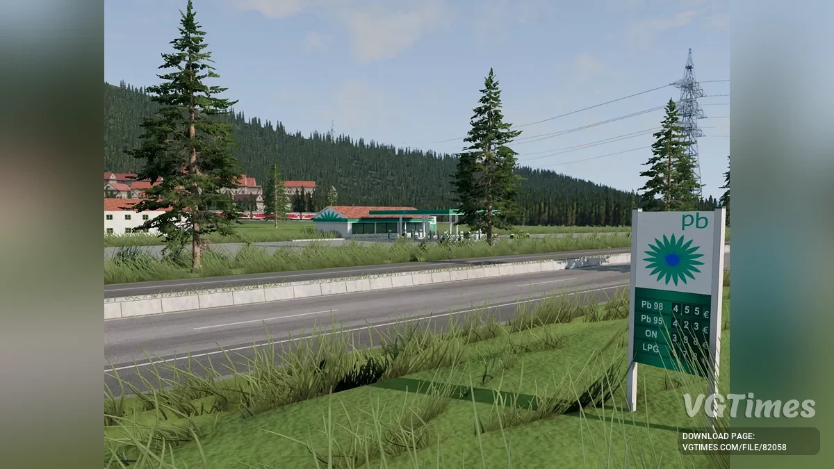 BeamNG.drive — Autobahn 57k v1.3 (0.35.x)