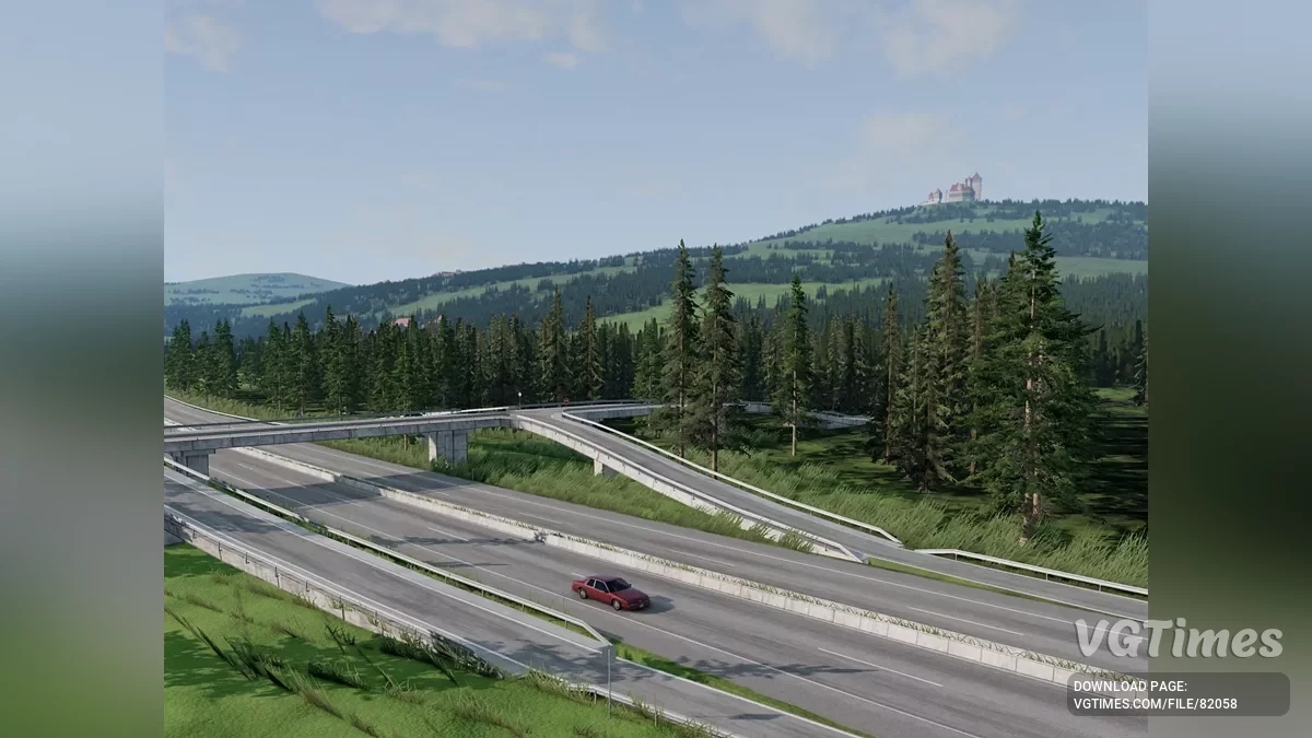 BeamNG.drive — Autobahn 57k v1.3 (0.35.x)