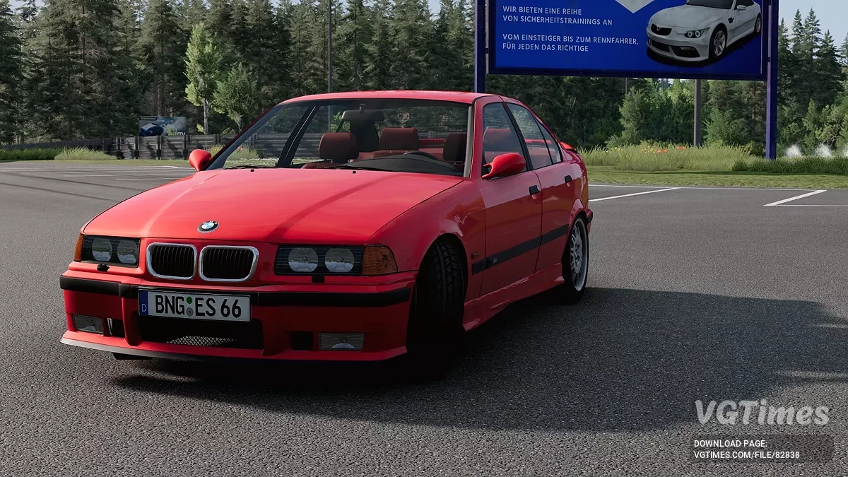 BeamNG.drive — BMW E36 Оновлення v1.7.4 (0.35.x)