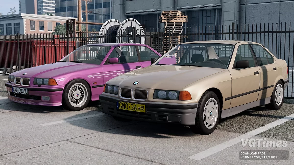 BeamNG.drive — BMW E36 Оновлення v1.7.4 (0.35.x)