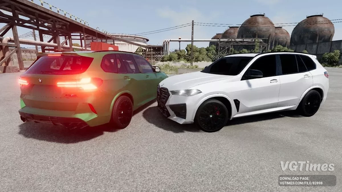 BeamNG.drive — BMW X5M (F95) Remodelación v1.0 (0.35.x)