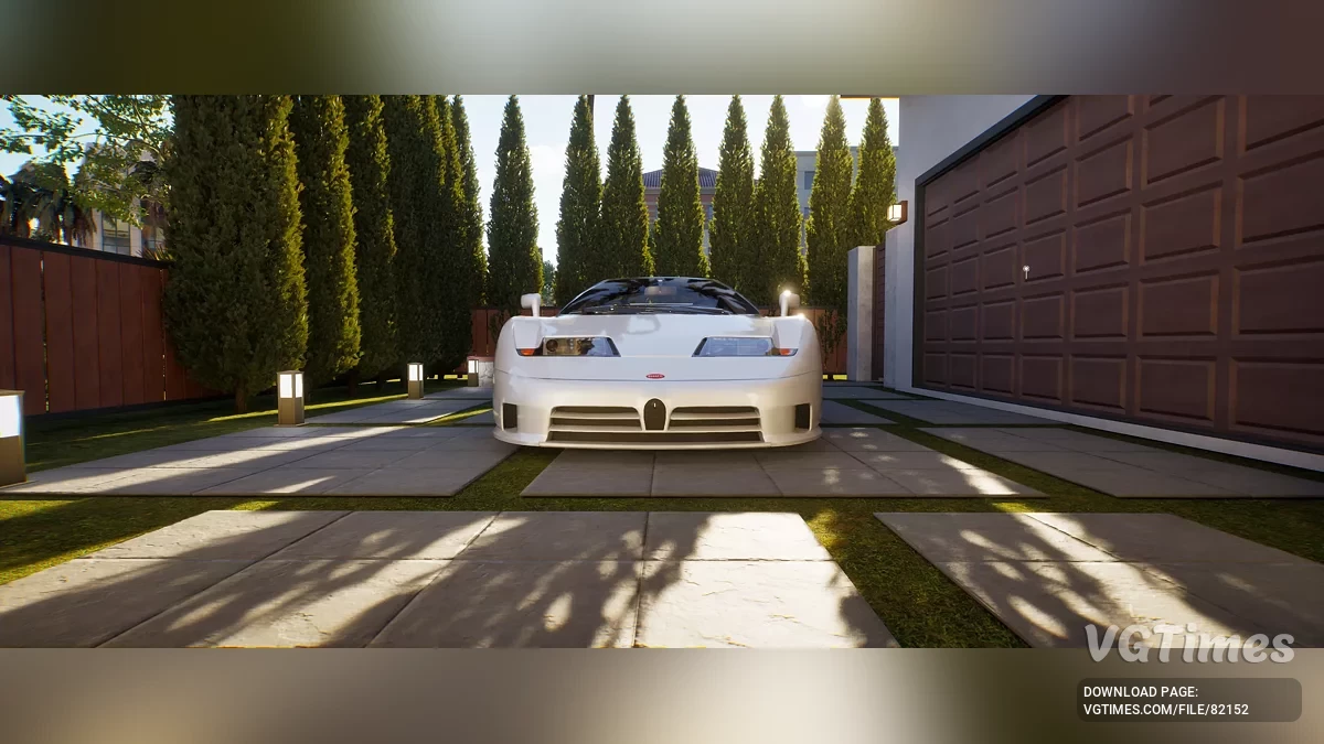 inZOI — Bugatti EB110 Super Sport 1992 (декорація)