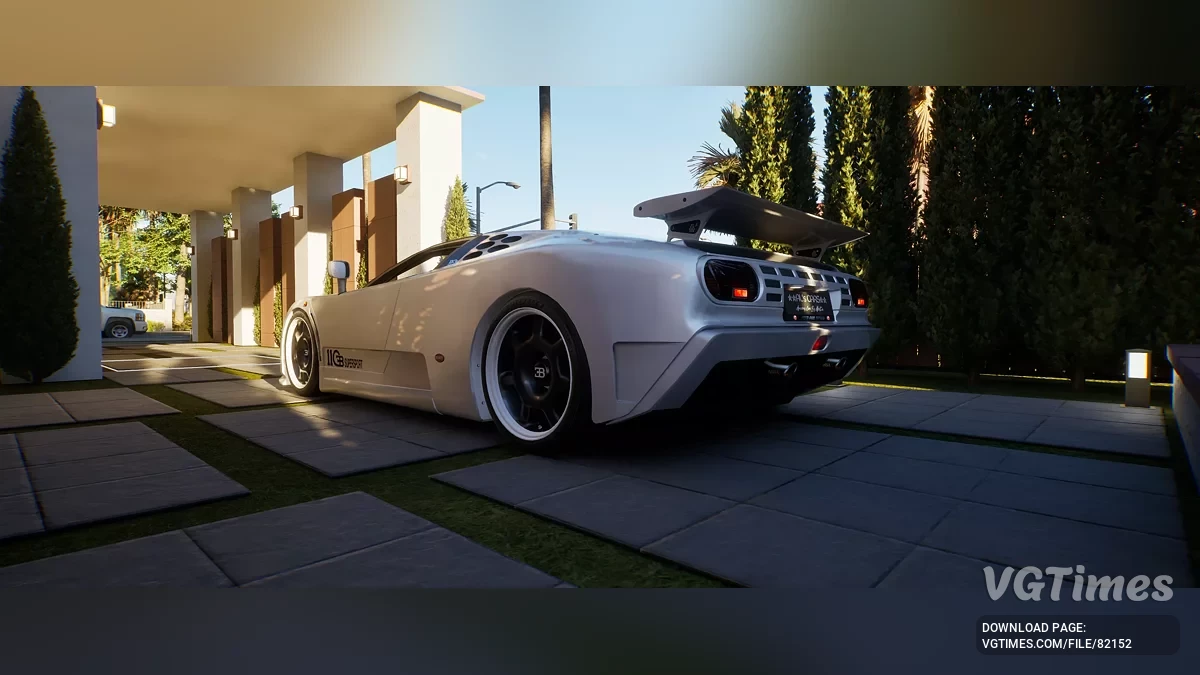 inZOI — Bugatti EB110 Super Sport 1992 (декорація)