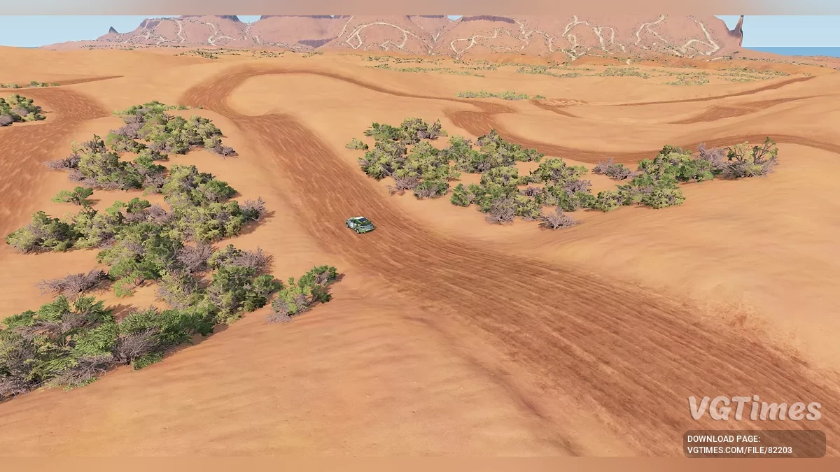 BeamNG.drive — Coral Pink Sand Dunes v1.3.1 (0.35.x)