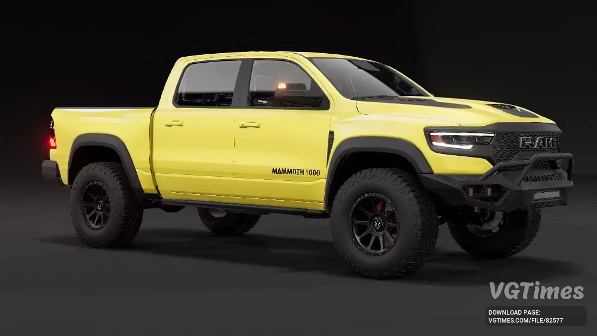 BeamNG.drive — Dodge RAM TRX Kustom v1.0 (0.35.x)
