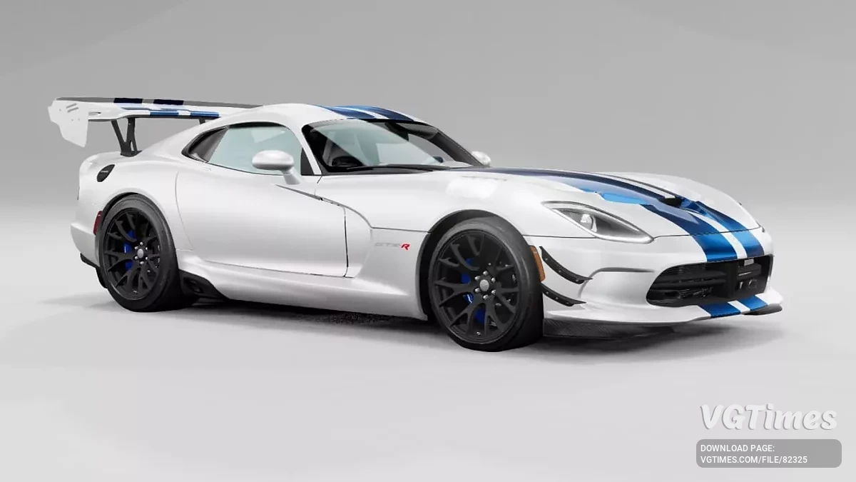 BeamNG.drive — Dodge Viper Extreme Спеціальне Видання v1.0 (0.35.x)