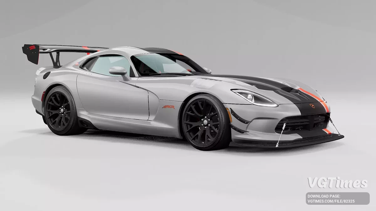 BeamNG.drive — Dodge Viper Extreme Спеціальне Видання v1.0 (0.35.x)