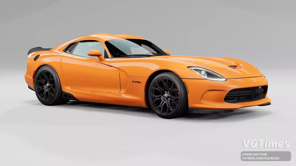 BeamNG.drive — Dodge Viper Extreme Спеціальне Видання v1.0 (0.35.x)