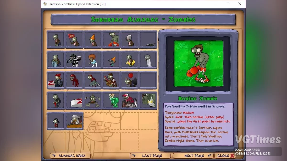 Plants vs. Zombies — Гібридне розширення — нові рослини, зомбі + трохи жахів [0.1]