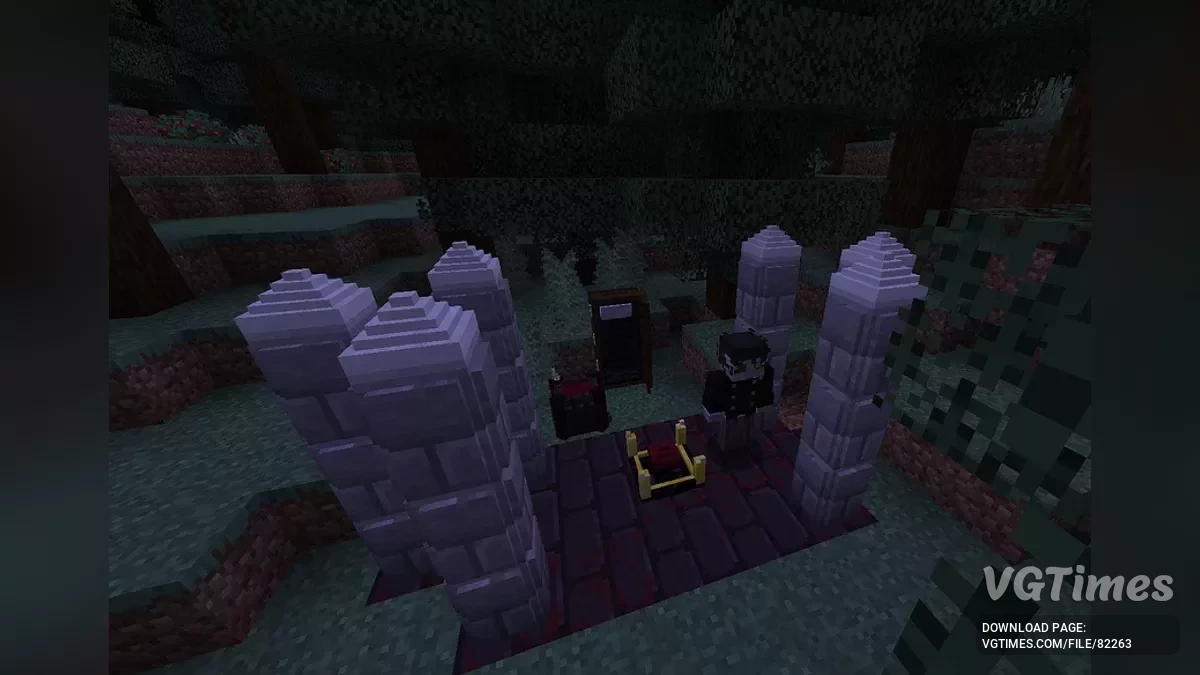 Minecraft — Bermain sebagai vampir