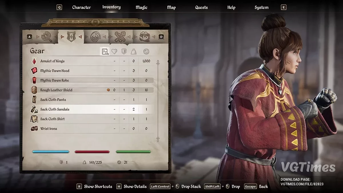 The Elder Scrolls 4: Oblivion Remastered — Касія - жіночий пресет