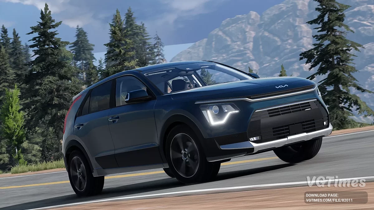 BeamNG.drive — Kia Niro 2024 (Z/ Poduszki powietrzne) v1.0 (0.35.x)