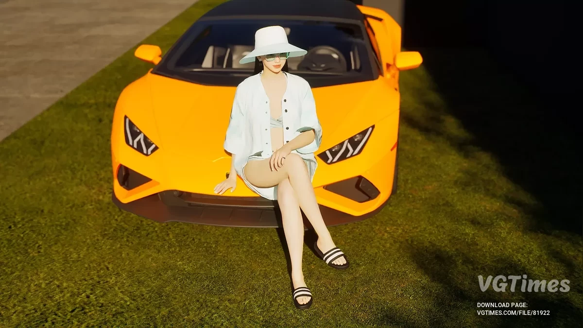 inZOI — Lamborghini Huracan Evo 2021 (süsleme)