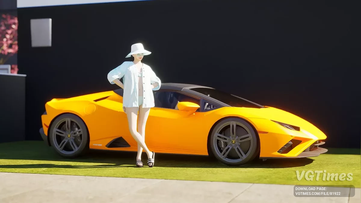 inZOI — Lamborghini Huracan Evo 2021 (süsleme)