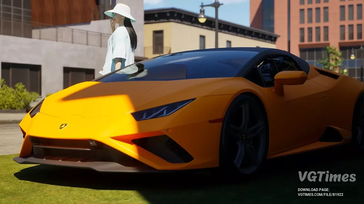 inZOI — Lamborghini Huracan Evo 2021 (süsleme)