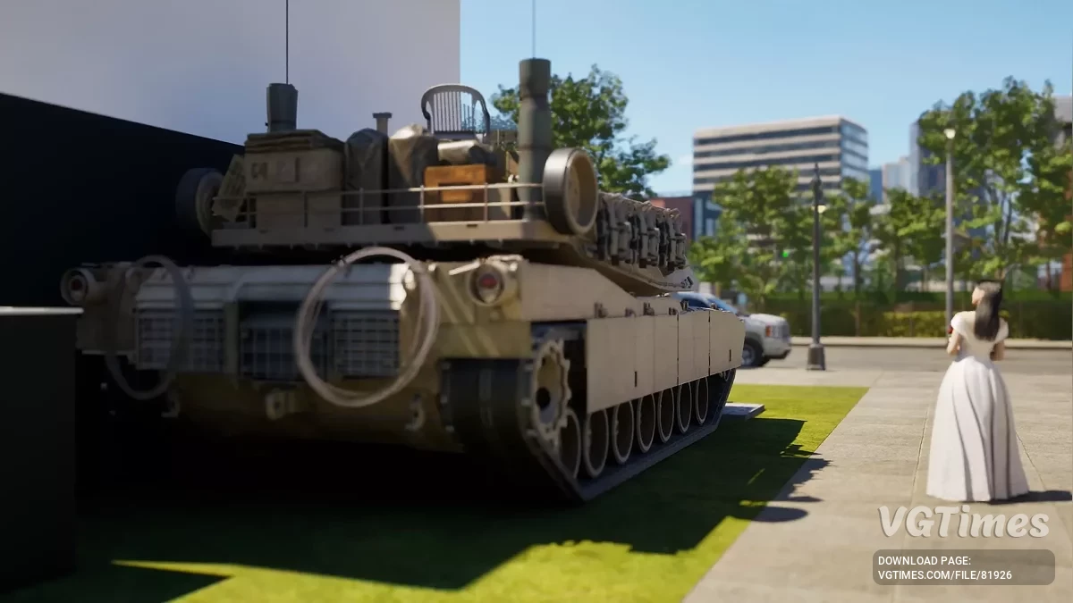 inZOI — M1A1 Click-Bait (декорація)