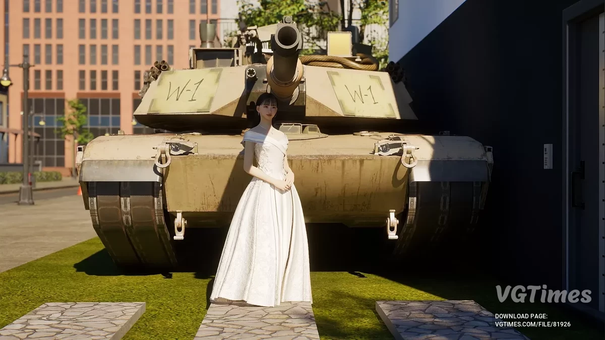 inZOI — M1A1 Click-Bait (декорація)