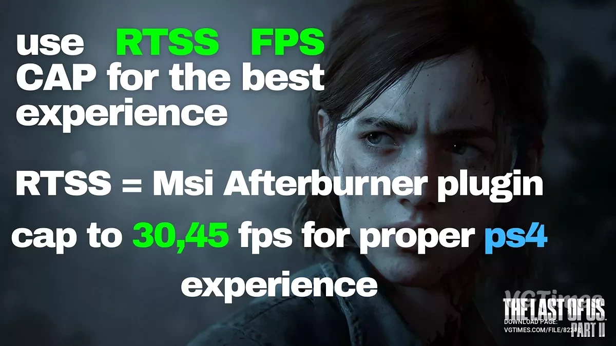The Last of Us Part 2 Remastered — Máximo FPS para GTX 1650