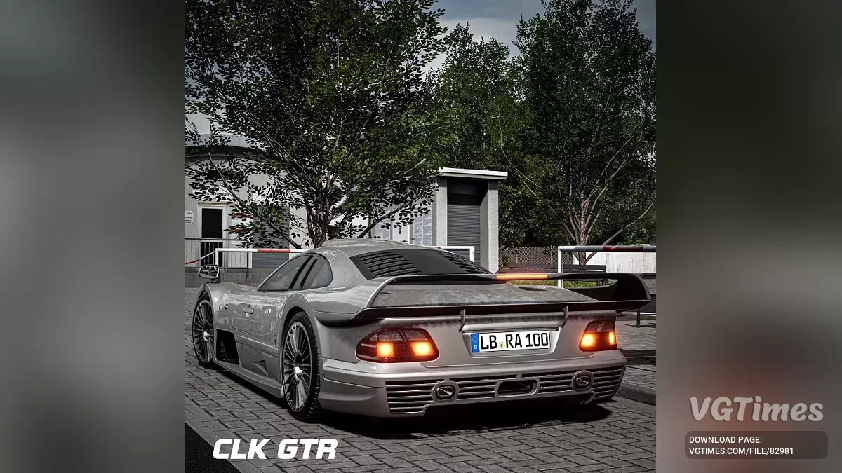 BeamNG.drive — Mercedes-Benz CLK GTR v1.1 (0.35.x)