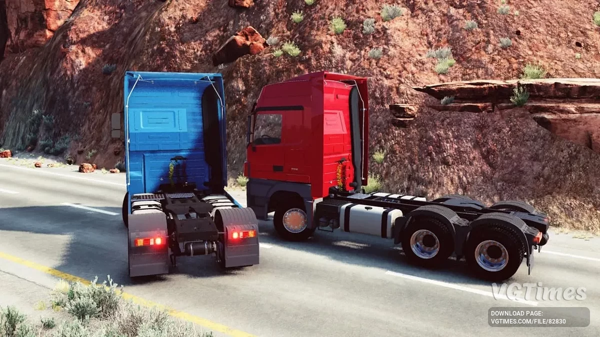 BeamNG.drive — Mercedes-Benz MP3