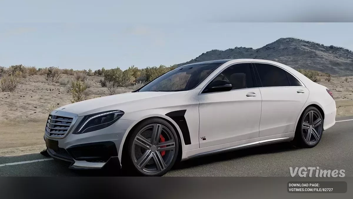 BeamNG.drive — Mercedes-Benz S-Class (W222) v1.0 (0.35.x)