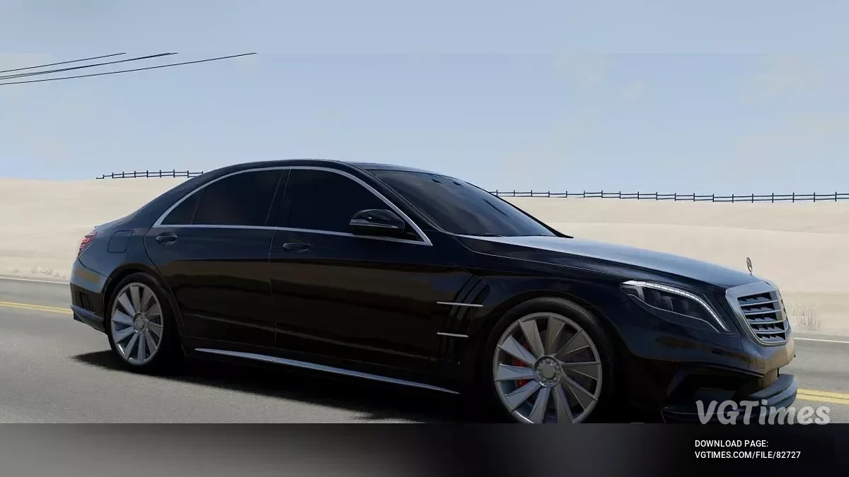BeamNG.drive — Mercedes-Benz S-Class (W222) v1.0 (0.35.x)
