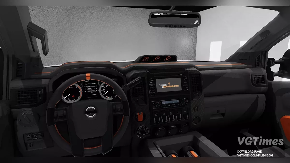 BeamNG.drive — Nissan Titan 2017 v1.0 (0.35.x)