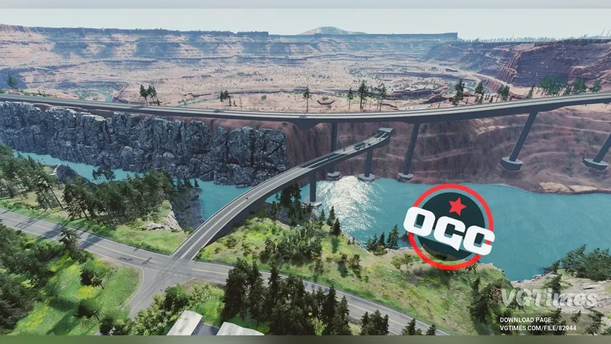 BeamNG.drive — OGC TWO - O Mapa Definitivo v1.5.2 (0.35.x)